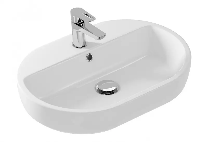 

Раковина «Cersanit» Caspia 60 Oval белая