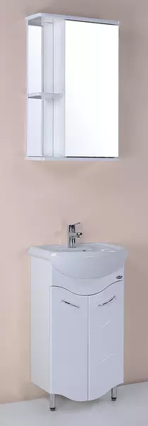 Мебель для ванной «Onika» Лайн 45.11 белая - фото 1