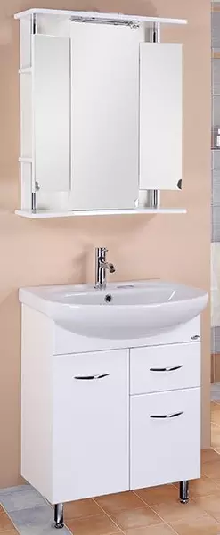 Мебель для ванной «Onika» Стелла 65.12 белая - фото 1