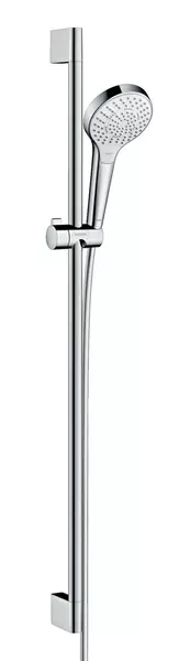 

Душевой гарнитур «Hansgrohe» Croma Select S 26570400 хром/белый