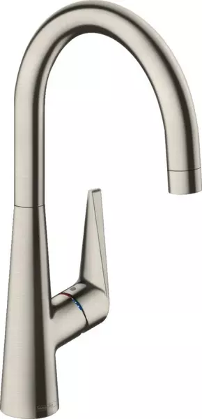 

Смеситель для кухонной мойки «Hansgrohe» Talis S 72810800 серый матовый