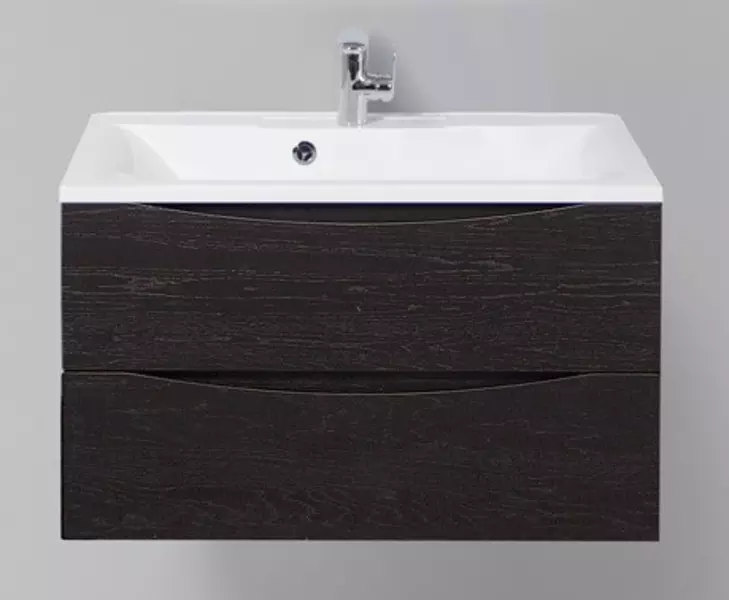 

Тумба с раковиной «Belbagno» Marino 80 (BB800/450-LV-MR-PR) подвесная Rovere Cioccolato Amaro