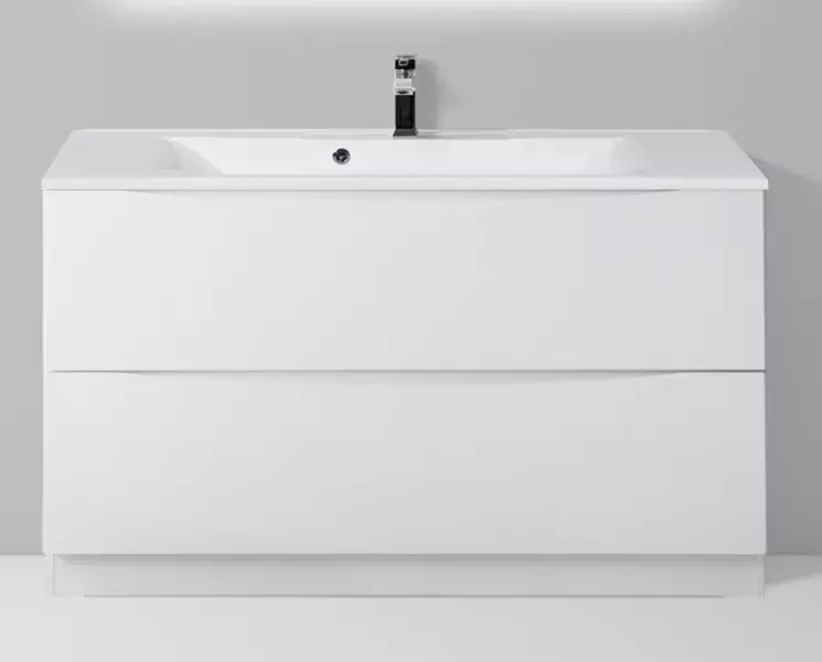 

Тумба с раковиной «Belbagno» Marino 100 (BB1000/445-LV-MR-PR) Bianco Lucido