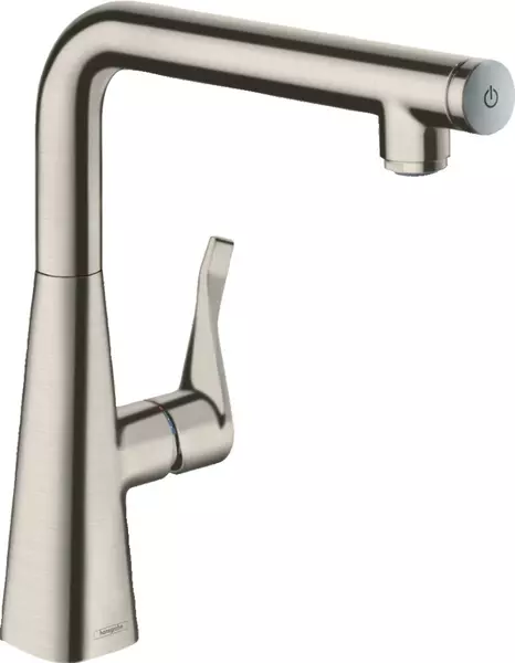 

Смеситель для кухонной мойки «Hansgrohe» Metris Select M71 14847800 сталь