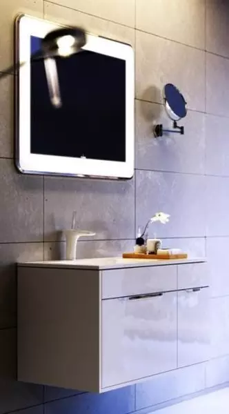 Мебель для ванной подвесная «Aqwella 5 Stars» Malaga 90 белая левая/правая - фото 1
