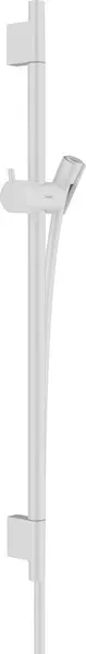Штанга для душа «Hansgrohe» Unica S Puro 28632700 со шлангом 160 см белая матовая, цвет белый