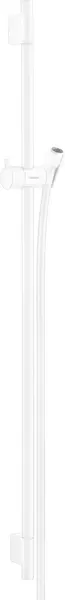 Штанга для душа «Hansgrohe» Unica S Puro 28631700 со шлангом 160 см белая матовая, цвет белый - фото 1
