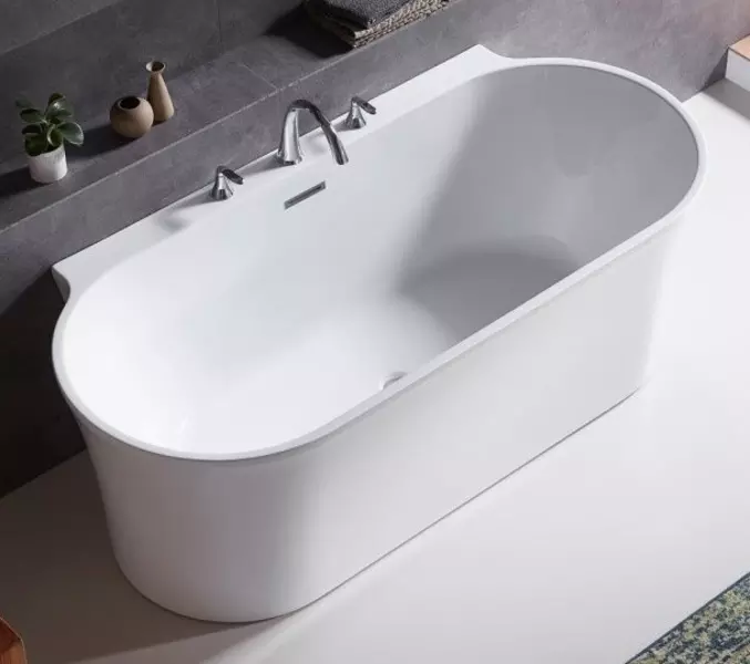 

Ванна акриловая «Belbagno» BB409 150/80 с донным клапаном с ножками без сифона белая