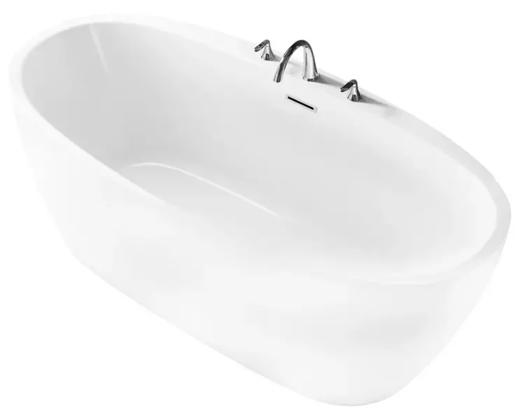 

Ванна акриловая «Belbagno» BB404 150/80 с ножками с сифоном белая