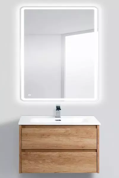 Мебель для ванной подвесная «Belbagno» Kraft 80 Rovere Nebrasca Nature - фото 1