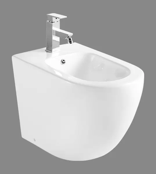 Напольное биде «Belbagno» Sfera-R BB2141B белое без крышки