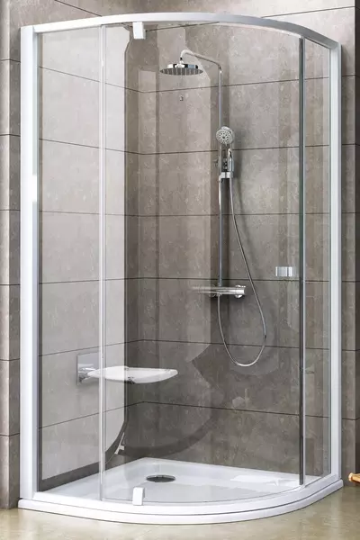 

Душевой угол-ограждение «Ravak» Pivot PSKK3 100/100 Transparent/белый универсальная