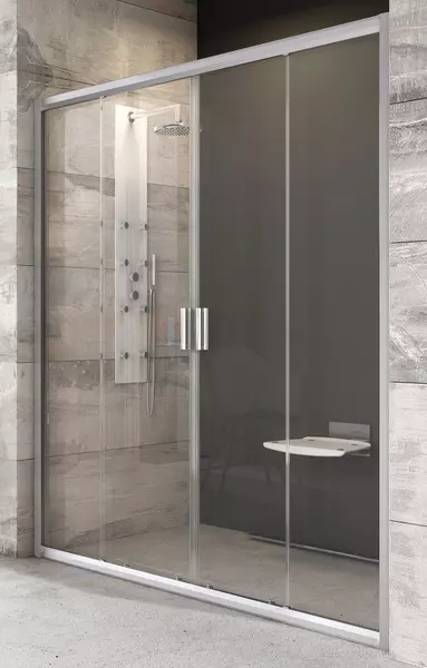 

Душевая дверь «Ravak» Blix BLDP4 180/190 Transparent/сатин