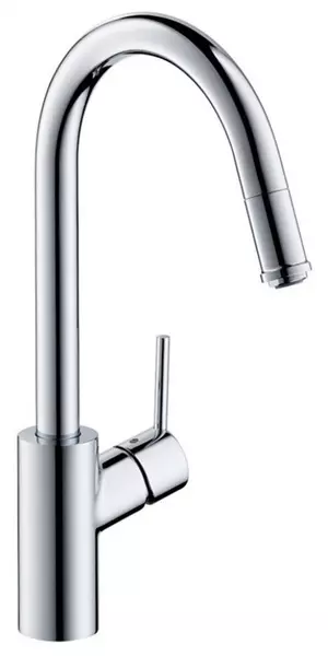 Смеситель для кухонной мойки «Hansgrohe» Talis M52 73864000 с выдвижным изливом хром