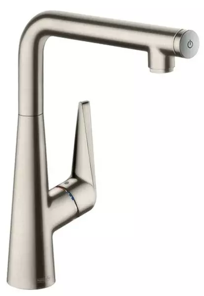 

Смеситель для кухонной мойки «Hansgrohe» Talis Select M51 73854800 сталь