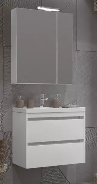 Мебель для ванной подвесная «Opadiris» Фреш 70 белая - фото 1