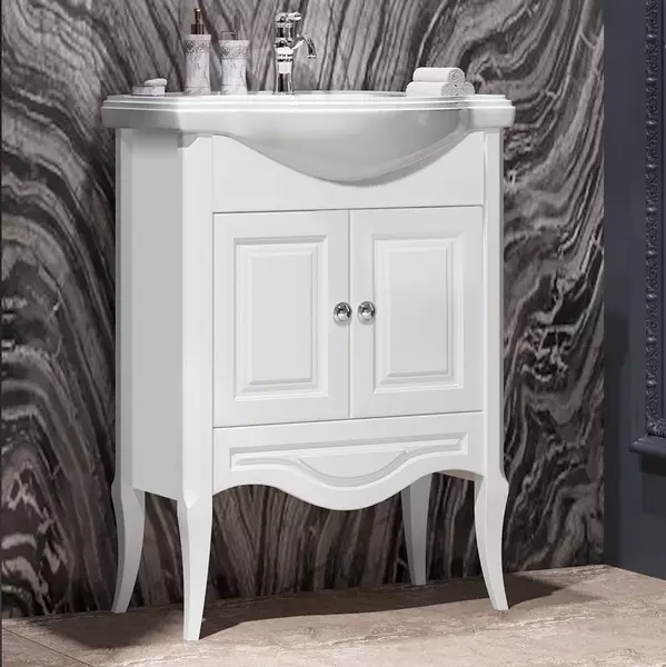 Мебель для ванной «Opadiris» Брунелла 65 белая - фото 1