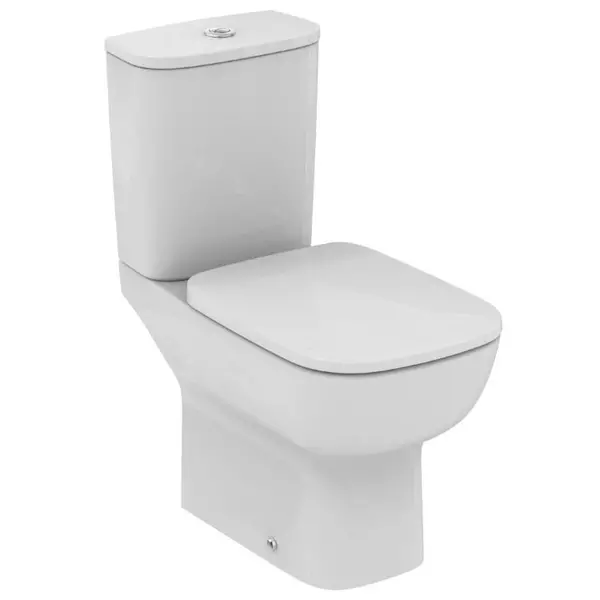 Унитаз компакт «Ideal Standard» Esedra T283401/T282801 (T318101) белый с сиденьем дюропласт с микролифтом белое