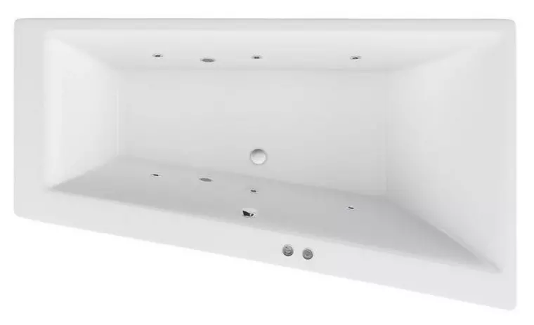 

Гидромассажная ванна акриловая «Excellent» Sfera 170/100 Soft с каркасом с сифоном белая/хром правая