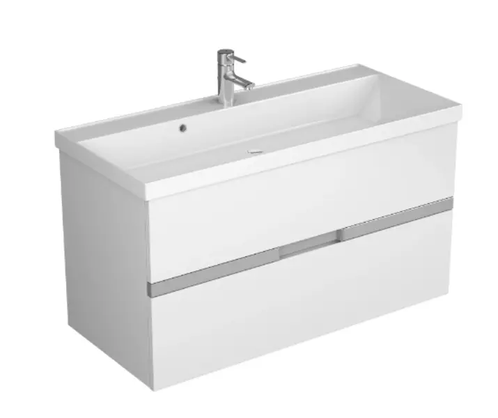 Мебель для ванной подвесная «Veneciana» Allia 100 белый глянец - фото 1