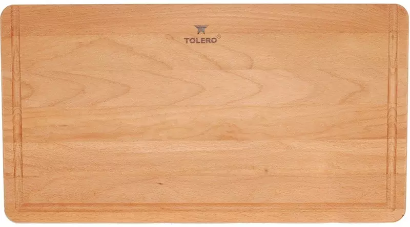 Разделочная доска «Tolero» R-109 на кухонную мойку бук, цвет дерево 824906 - фото 1