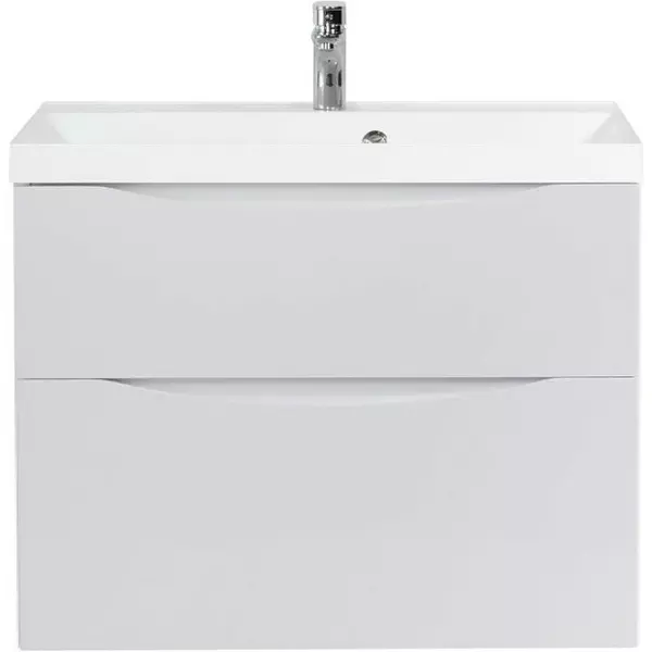 

Тумба с раковиной «Belbagno» Marino H-60 80 (BB800/450-LV-MR-AST) подвесная Bianco Lucido