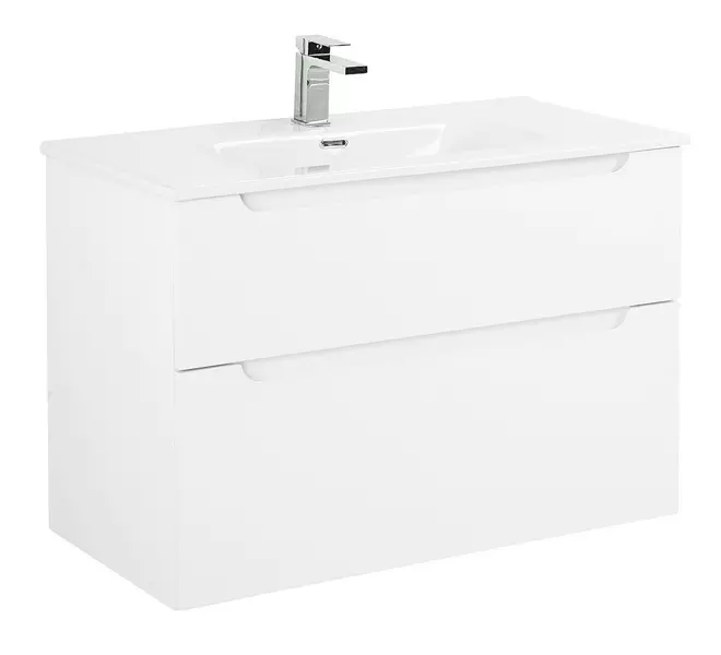 

Тумба с раковиной «Belbagno» Etna-H60 90 (BB900ETL) подвесная Bianco Lucido