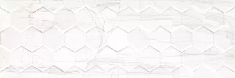 

Настенная плитка «Ceramika Konskie» Brennero Hexagon 75x25 55240 white