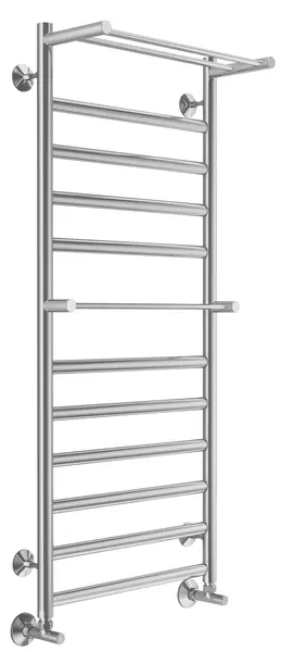 Водяной полотенцесушитель «Terminus» Хендрикс П12 53/120 хром с полкой