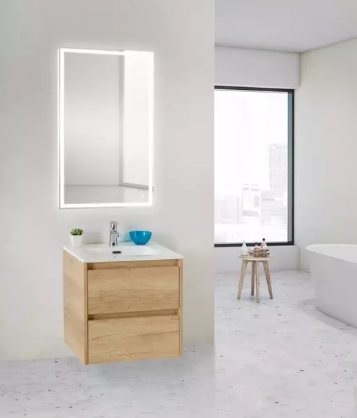 

Мебель для ванной подвесная «Belbagno» Kraft-39 50 Rovere Nebrasca Nature