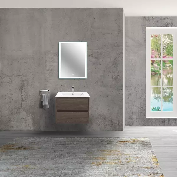 Мебель для ванной подвесная «Vincea» Gio 60 с 2 ящиками R.Oak - фото 1
