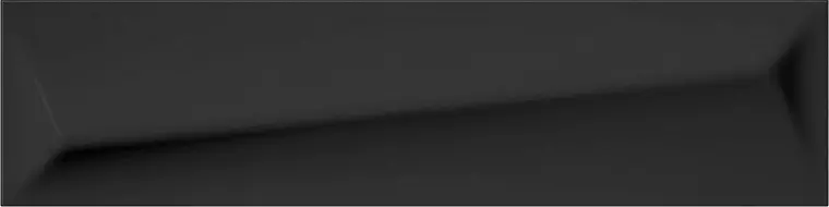 Настенная плитка «ITT Ceramic» Boston Shiny 30x7,5 00000016258 black