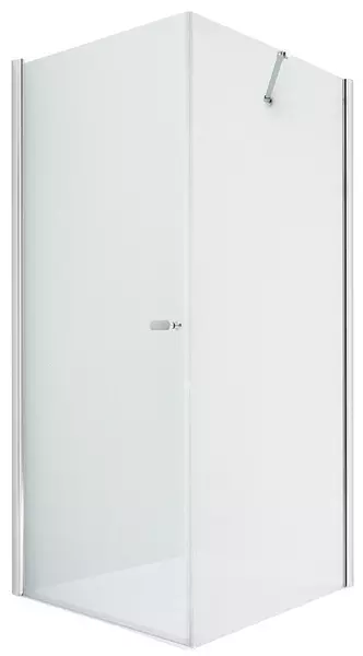 

Душевой угол-ограждение «New Trendy» New Soleo Chrome 100/100 прозрачный/хром квадратный без поддона универсальный