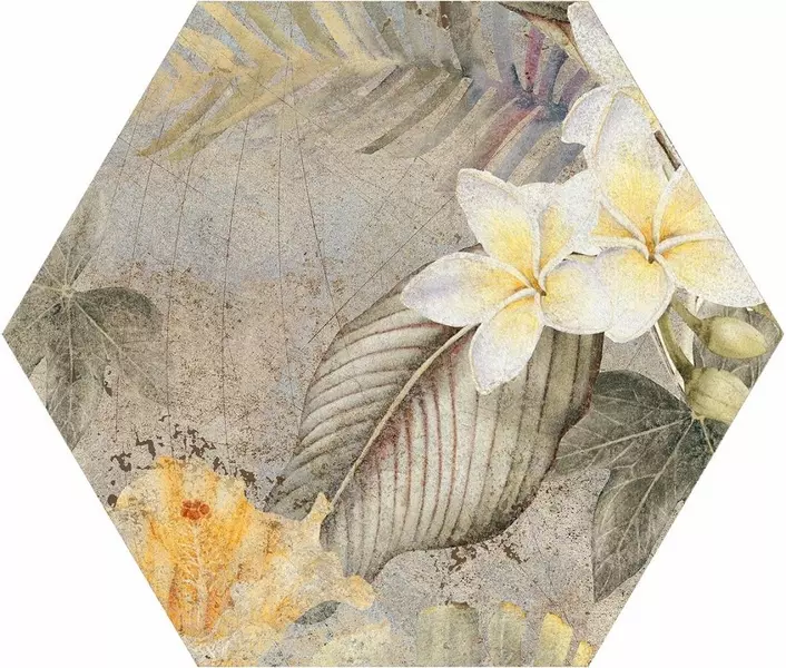 Напольная плитка «ITT Ceramic» Hibiscus Hexa Matt. 26,7x23,2 00000016253 oxide