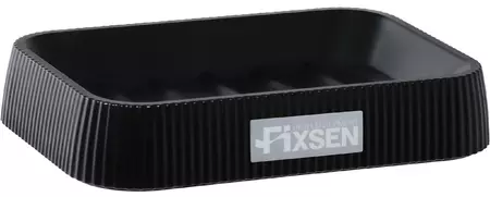 

Мыльница «Fixsen» Black Wood FX-401-4 на стол чёрная