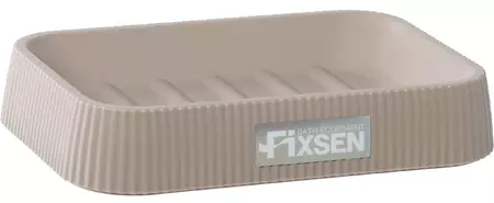 

Мыльница «Fixsen» Brown FX-403-4 на стол коричневая