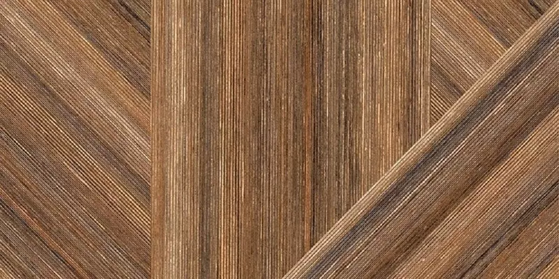 Напольная плитка «ITC» Forked Wood Matt. (Индия) 120x60 carving 00000016910 brown