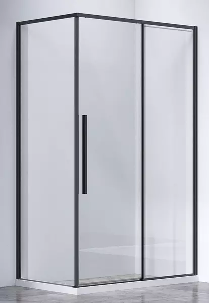 

Душевой угол-ограждение «Vincea» Slim-N VSR-4SN8012CLB 120/80 прозрачный/чёрный прямоугольный без поддона универсальный