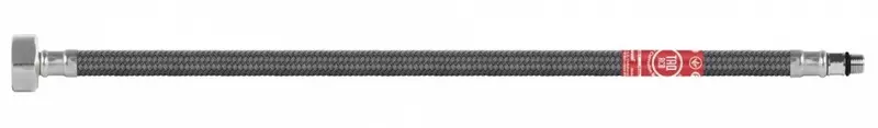Подводка гибкая для смесителя «Tucai» 1/2-M10x1 L17 0.6м  в полимерной (антикоррозийной) оплетке (1шт.) 60 см
