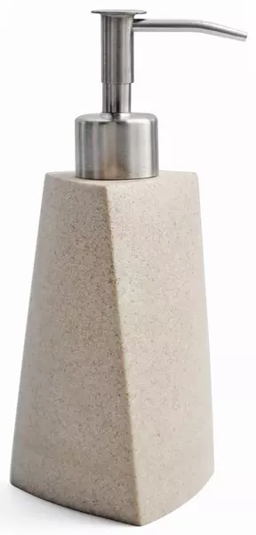 Дозатор для мыла «WasserKRAFT» Ohre K-37799 на стол бежевый - фото 1