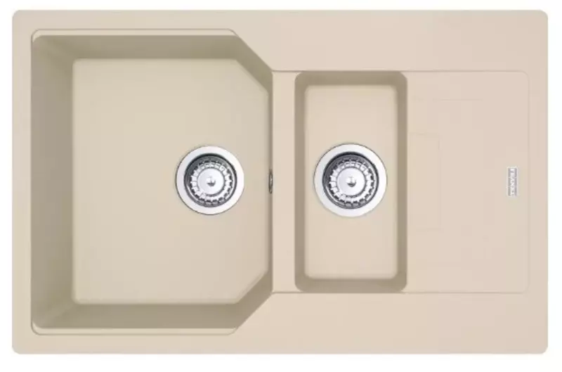 

Мойка для кухни «Franke» Urban UBG 651-78 78/50 114.0595.467 искусственный камень бежевый