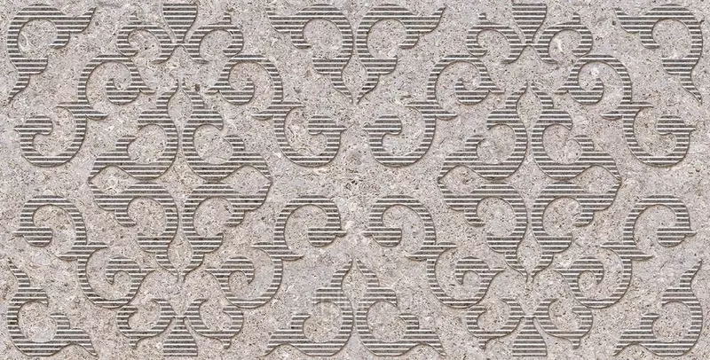 Настенный декор «Тянь-Шань Керамик» Алькон Glossy 60x30 TP3625H светло-серый