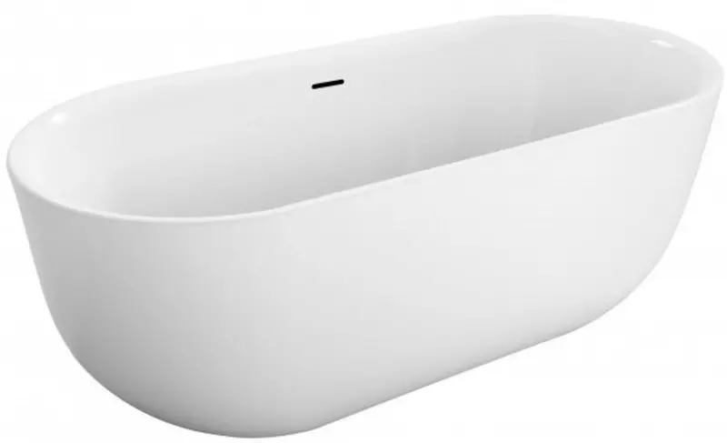 

Ванна акриловая «Belbagno» BB706 170/77 с ножками с сифоном белая