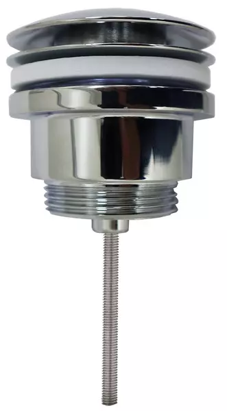 Донный клапан для раковины «Azario» AZ-105-CHR с механизмом Клик-Клак хром, размер 6 - фото 1