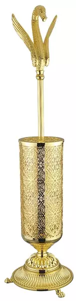 Ёршик для унитаза «Migliore» Luxor 26125 напольный золото
