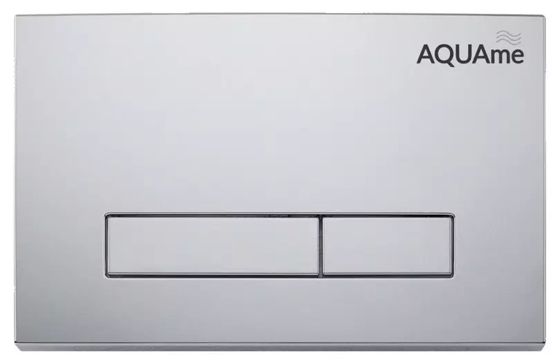 Кнопка смыва «AQUAme» AQM4103CR пластик хром