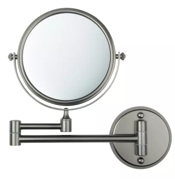 Косметическое зеркало «Fixsen» Hotel FX-31021F на стену графит, цвет серый - фото 1
