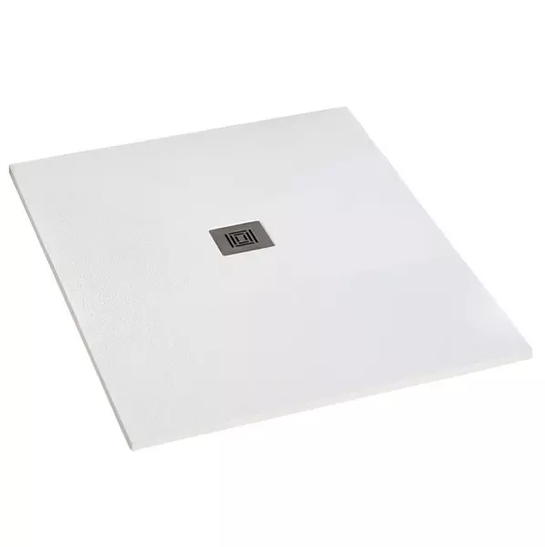 Душевой поддон «Stpool» Lite С0005792 90/90 низкий стеклопластик квадратный White Matt без сифона