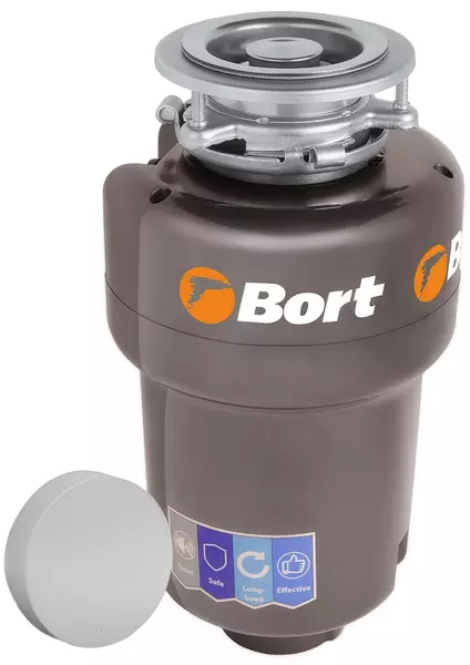 Измельчитель пищевых отходов «Bort» Titan Max Power Full Control 93410266 чёрный электрический