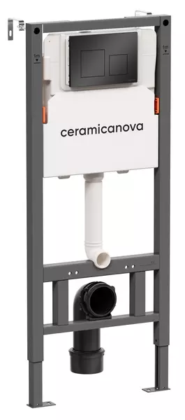 Инсталляция для унитаза с кнопкой «Ceramica Nova» CN121002MB Balance Square